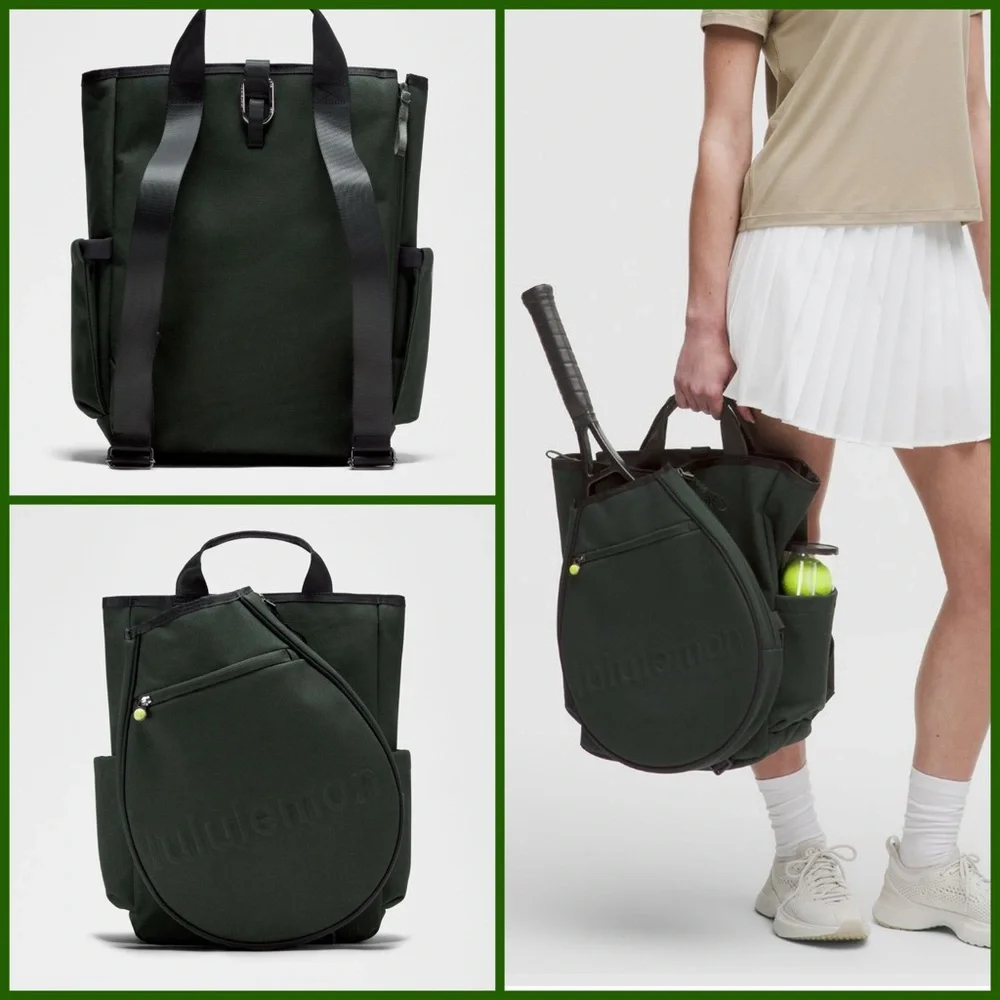 lululemon athletica | Bags | Lululemon Athletica Tennis Racket Bag 9l Nwt  Rainforest Green | Poshmark